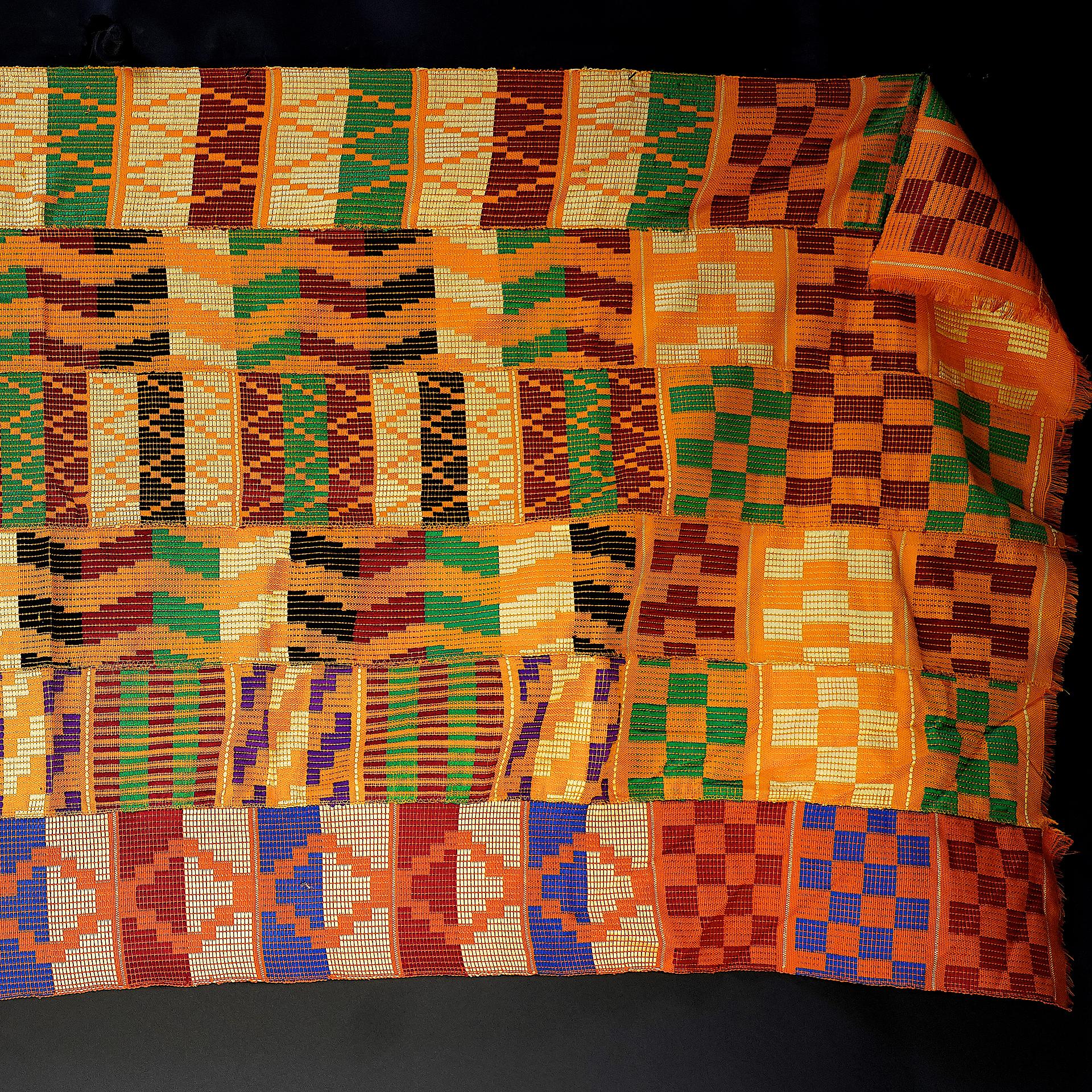 Ashanti Bonwire Kente -Hand woven by glowwego - Kente and other